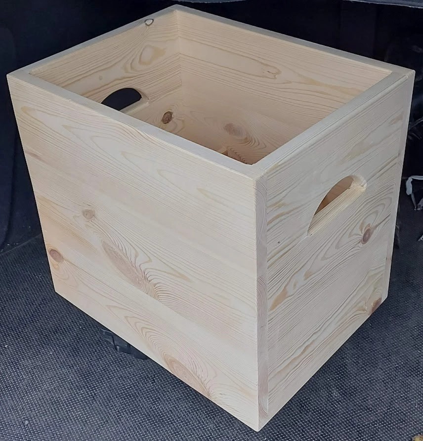 Skrzynka na piwo 12 butelek - przegródki