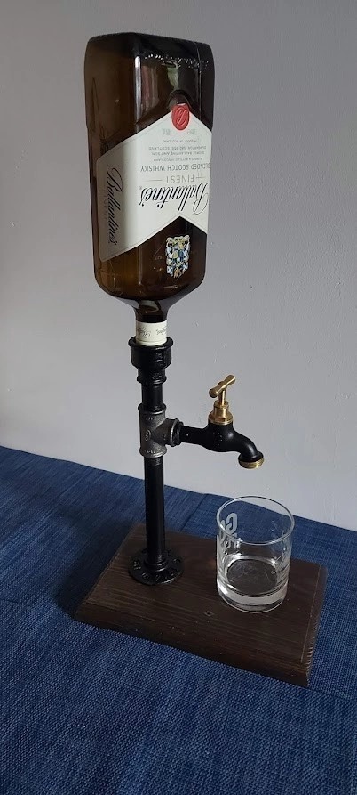 Nalewak / Kranik / Dyspenser do whisky, wódki itp. 1/2 cala - obrazek 2