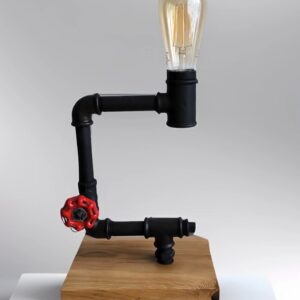 Loftowa Lampka Stojąca