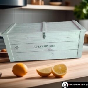 Skrzynka na piwo 40 butelek zamykana PRZEGRÓDKI