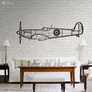 Samolot Supermarine Spitfire - Dekoracja ścienna 3D