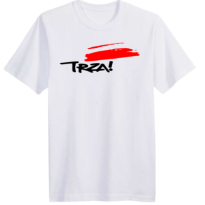 Koszulka  TRZA! biała-1