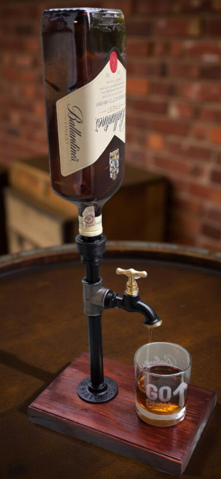 Nalewak / Kranik / Dyspenser do whisky, wódki itp. 1/2 cala