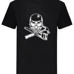 Koszulka - CZASZKA - czarna