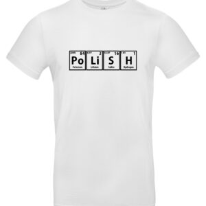 Koszulka - POLISH - biała